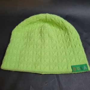 Bula Green Knit Cap